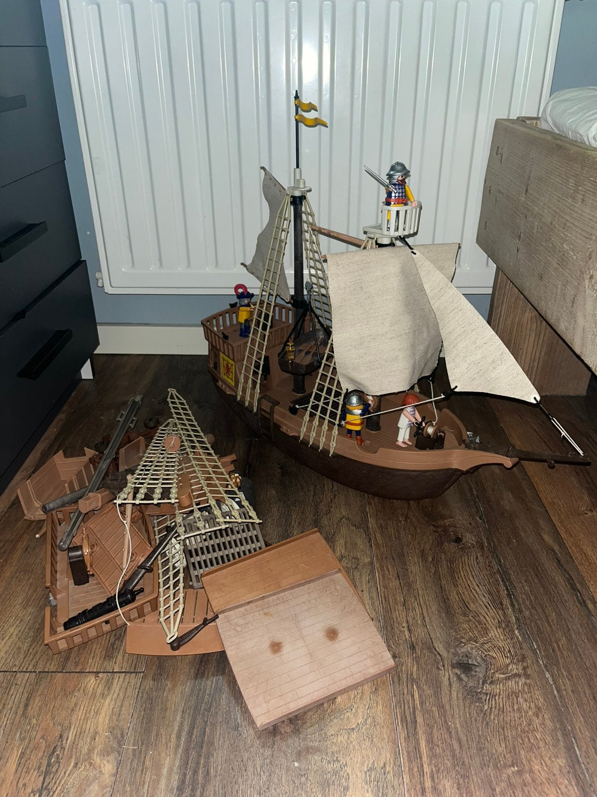 Playmobil 3550 / 3750 + extra onderdelen, Ophalen of Verzenden, Zo goed als nieuw