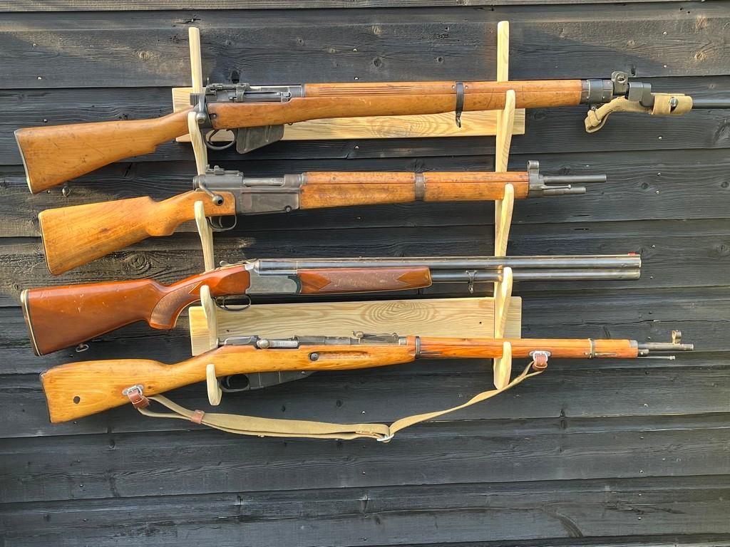 Wand rek T.B.V Geweer, Zwartkruit, Airsoft, Jacht, hengel, Ophalen of Verzenden, Overige soorten, Nederland, Kunstobject