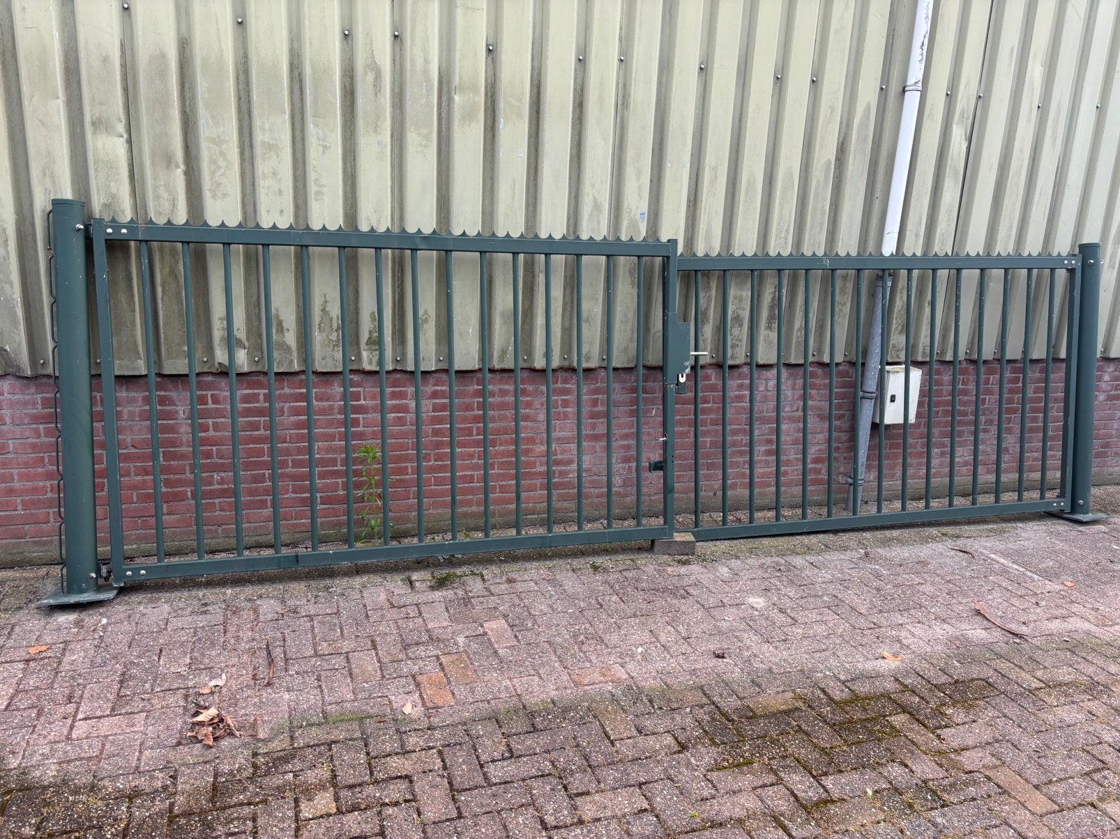 Te koop hekwerk/poort, Ophalen, Gebruikt, IJzer
