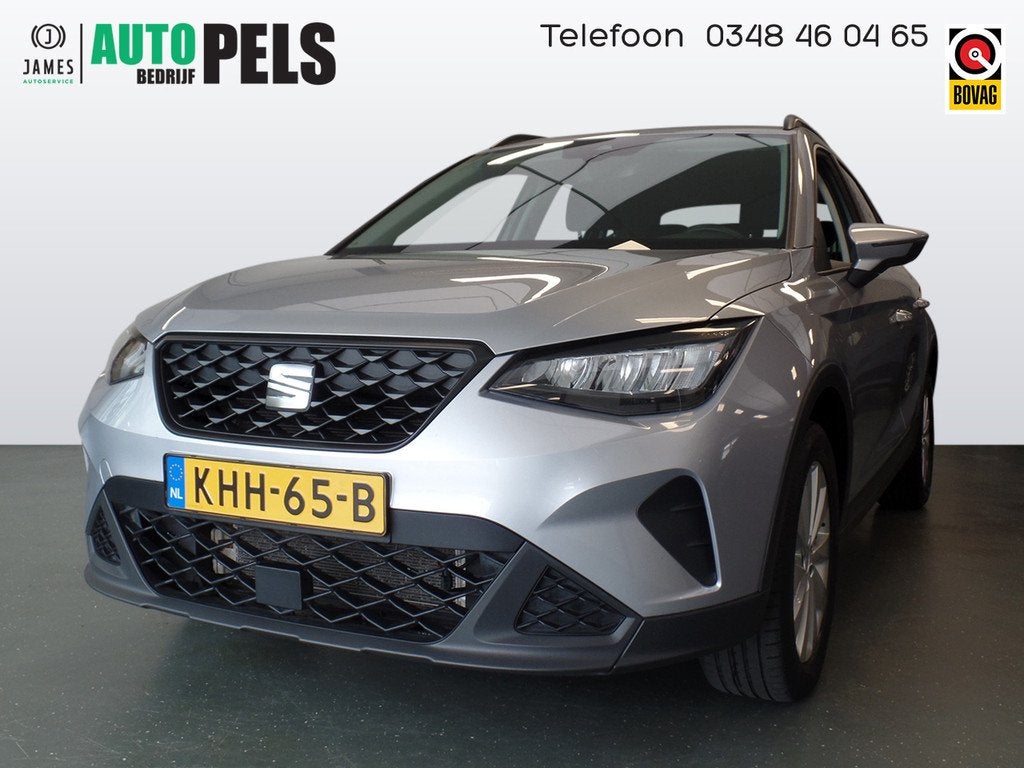 SEAT Arona 1.0 TSI Style, Apple Carplay, Clima controle, Cru, Voorwielaandrijving, 12 maanden, Stof, Gebruikt