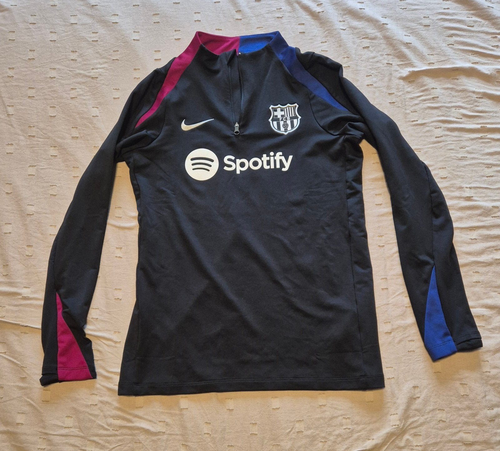 Nike FC Barcelona Trainingspak kind - Slim Fit, Zwart, Nike, Overige maten, Ophalen of Verzenden