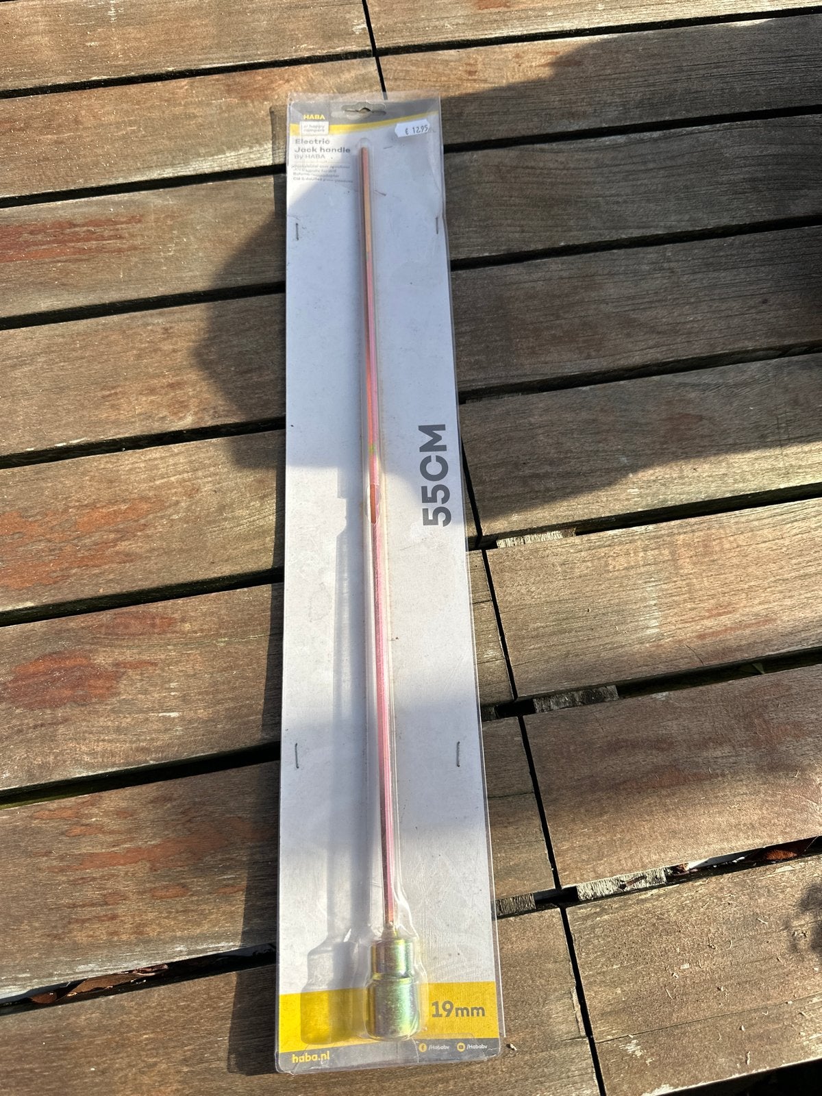 HABA Elektrische krikhendel 55cm voor caravan, Caravans en Kamperen, Ophalen of Verzenden, Nieuw