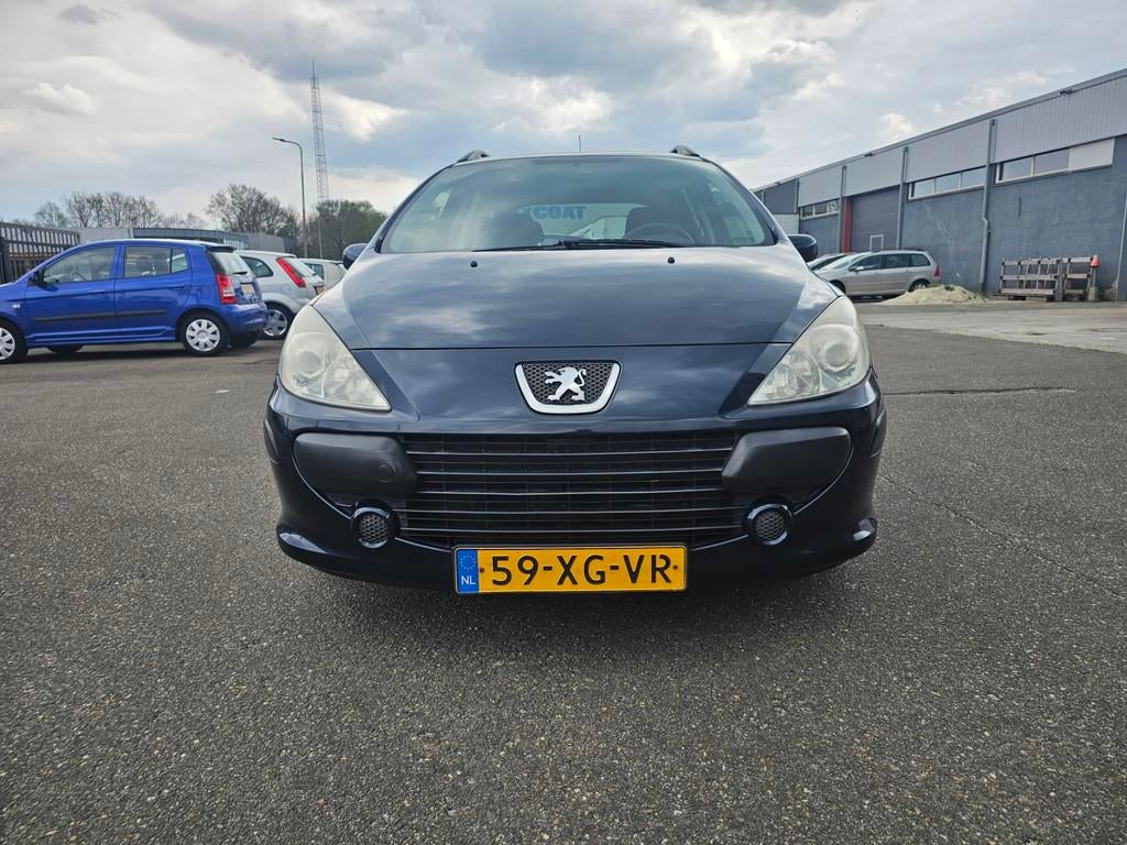 Peugeot 307 Break 1.4-16V D.Sign, Voorwielaandrijving, Zwart, 4 cilinders, Blauw