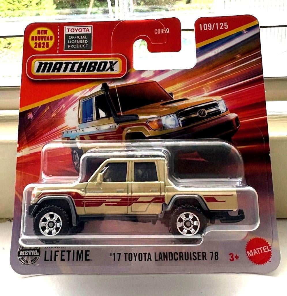 Matchbox Toyota Landcruiser 78 Pickup, Ophalen of Verzenden, Nieuw, Auto