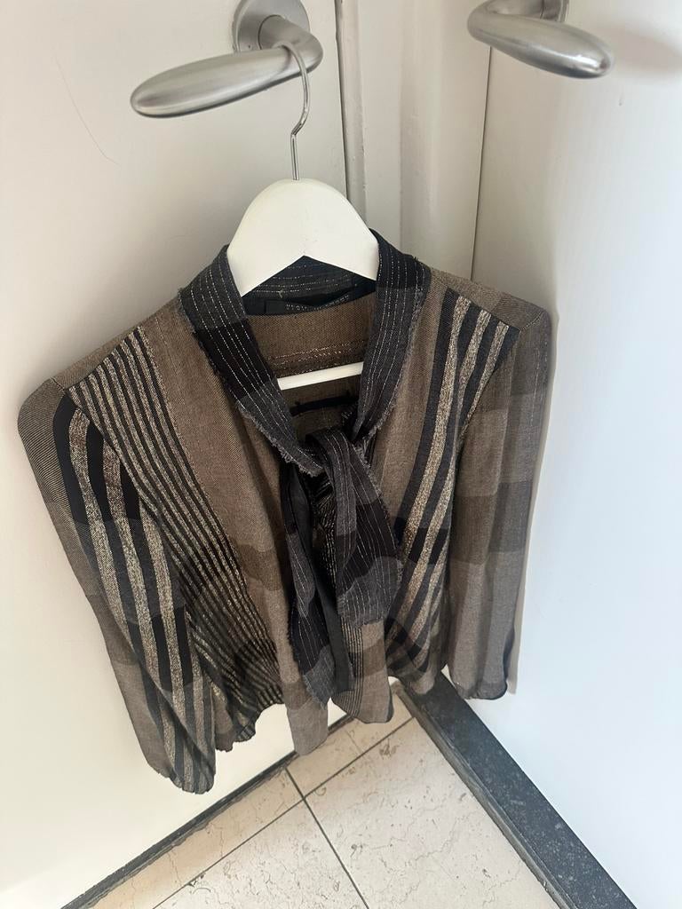 Beate Heymann Glossy blouse maat 36, Kleding | Dames, Verzenden, Zo goed als nieuw, Maat 36 (S), Rood