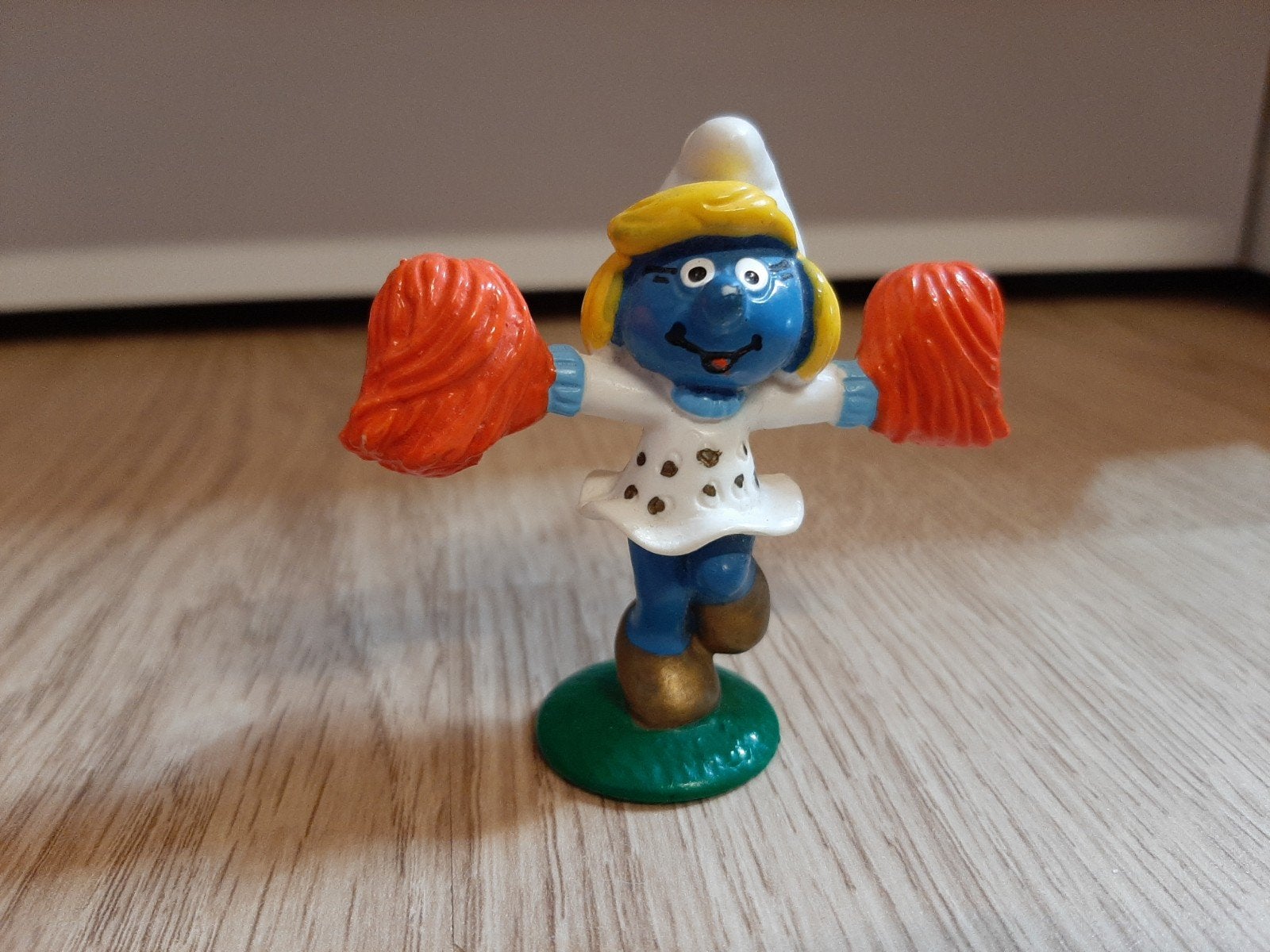 Mcdonalds smurfin cheerleader De Smurfen, Verzamelen, Smurfen, Ophalen of Verzenden
