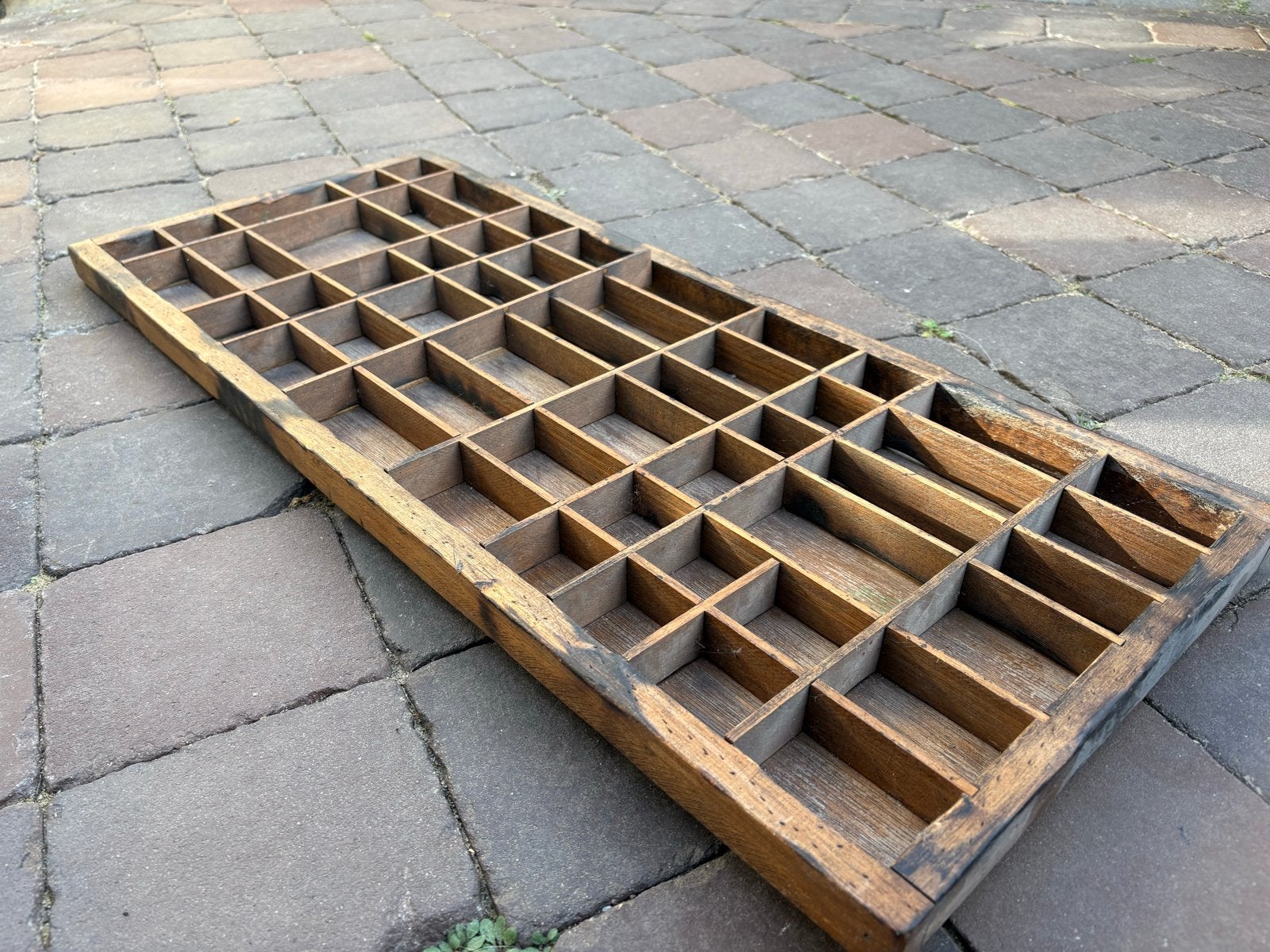 Vintage Houten Letterbak / Sorteerbak, Ophalen