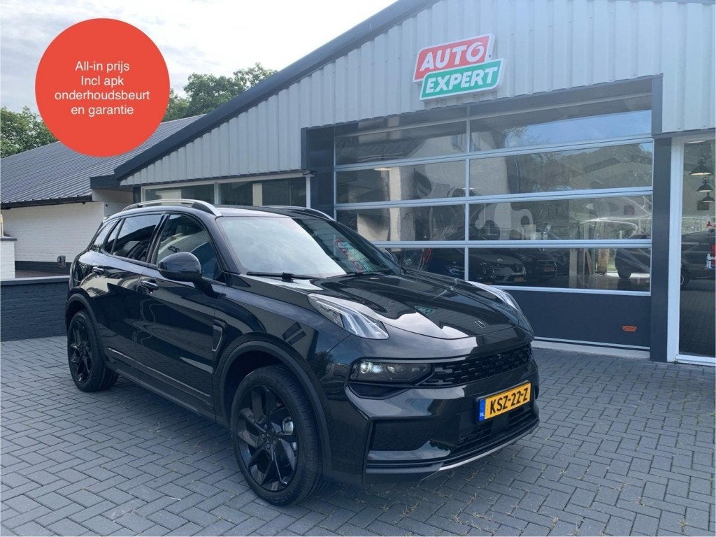 Lynk & Co 01  1.5 Plug-Inn, BLACK EDITION, Panoramadak,360 C, Automaat, Euro 6, Met garantie (alle), Zwart
