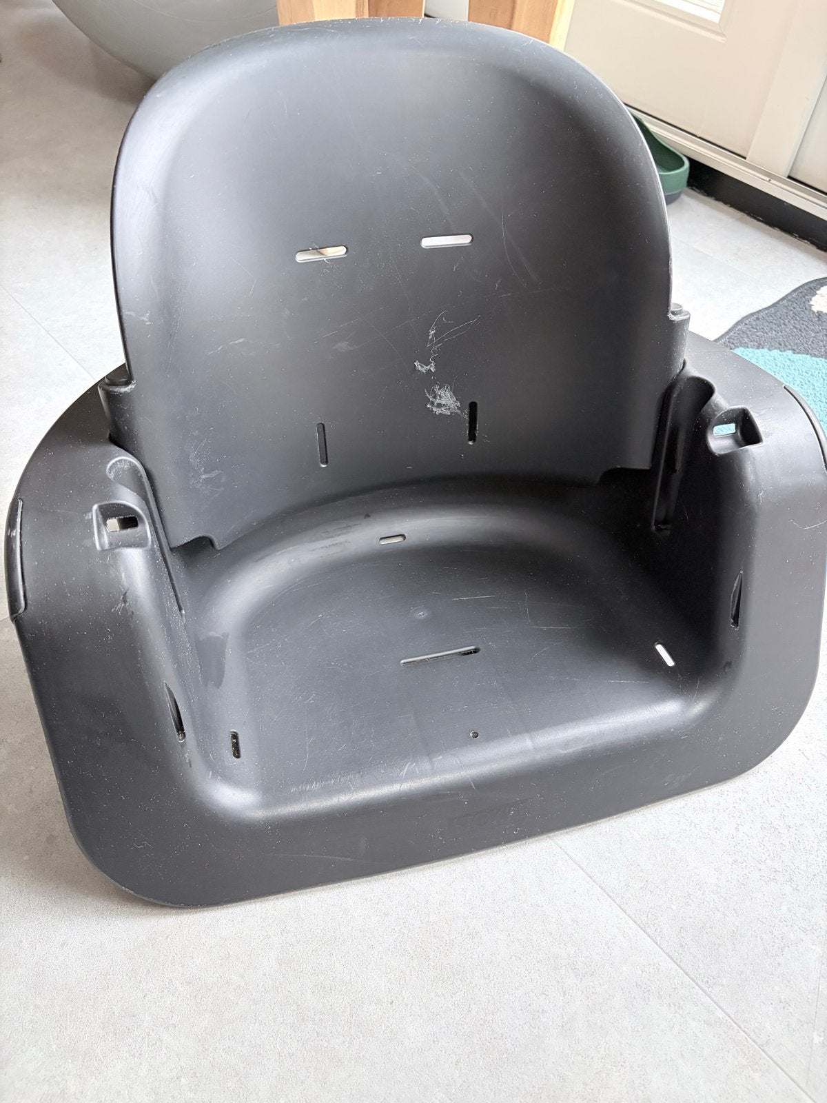 Stokke Steps peuter Set (Zwart), Kinderen en Baby's, Ophalen of Verzenden, Gebruikt, Meegroeistoel, Aanschuifbaar