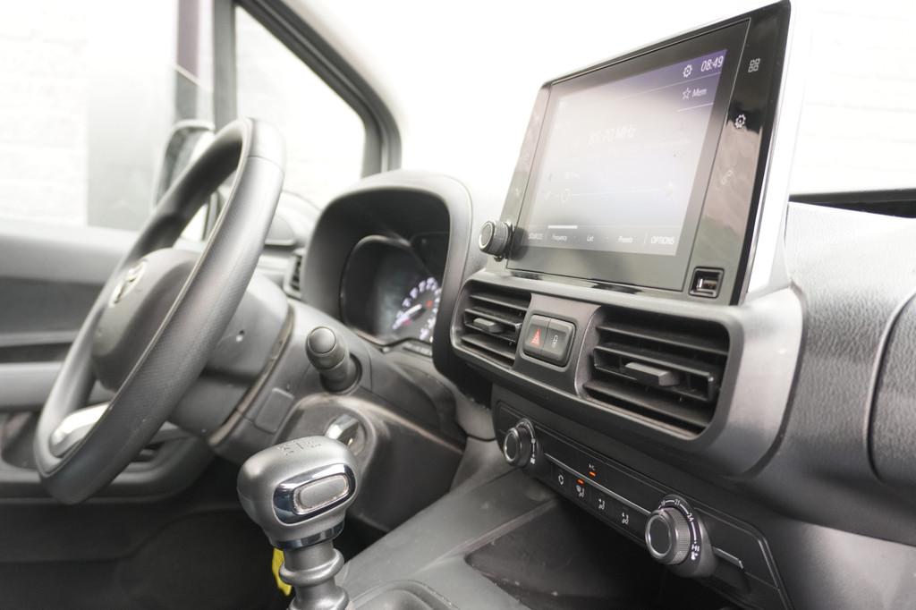 Toyota PROACE CITY 1.5 D-4D EURO 6 - Airco - Cruise - PDC -, Auto's, Bestelauto's, Voorwielaandrijving, Stof, Gebruikt, Wit