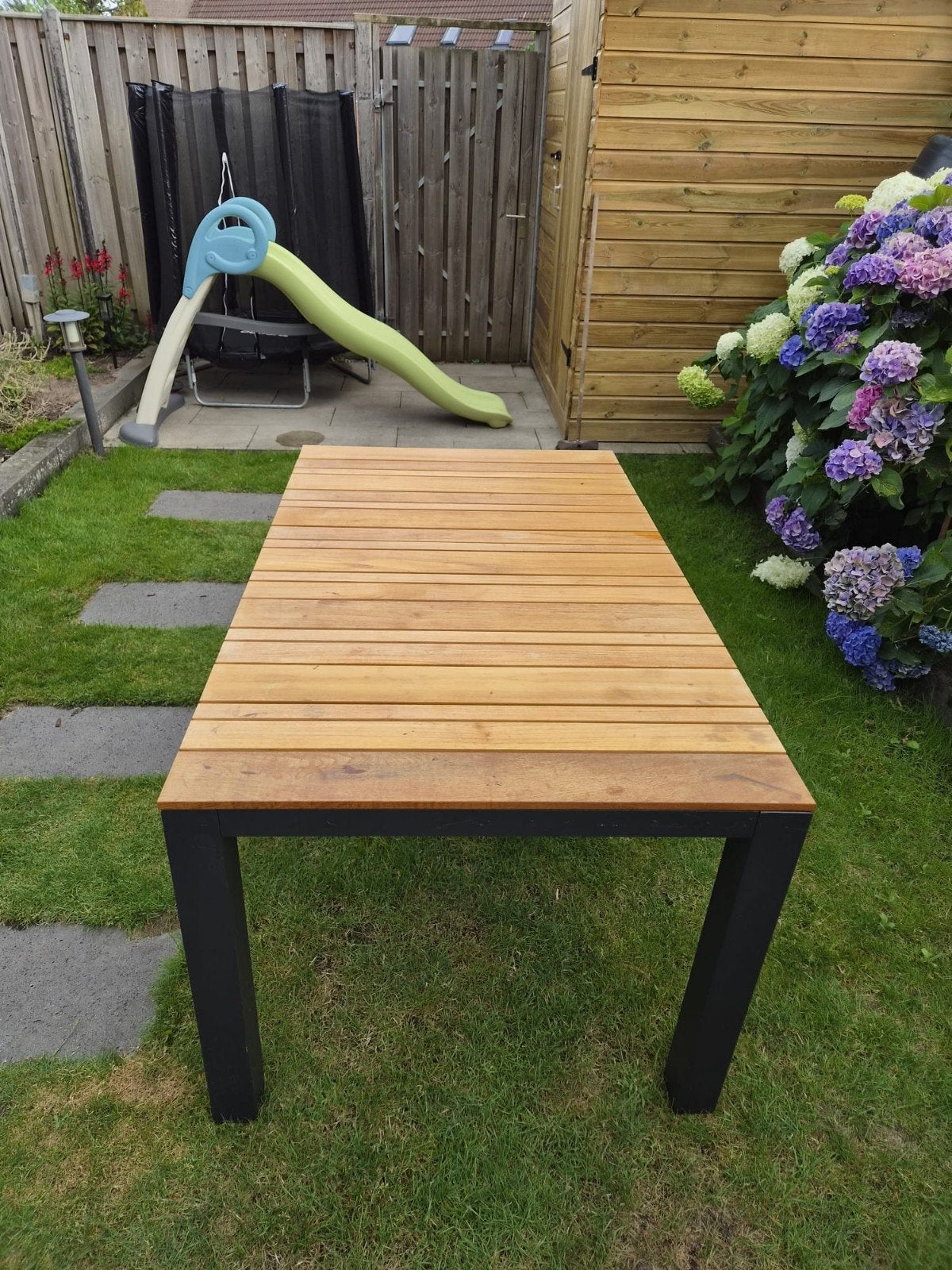 Tuintafel te koop, Ophalen, Gebruikt, Rechthoekig