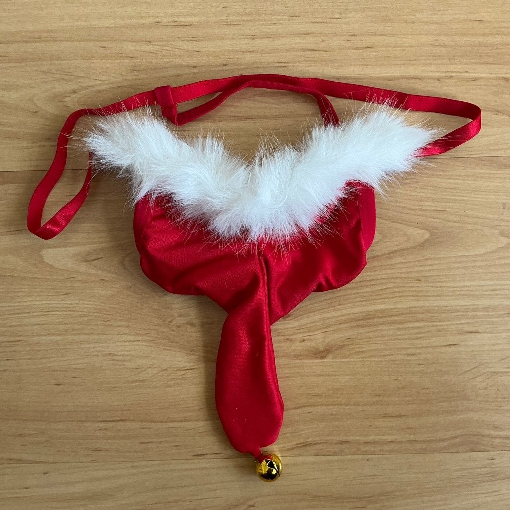 Kerst string heren, maat L, nieuw gay / hetero, Ophalen of Verzenden, Rood, Slip