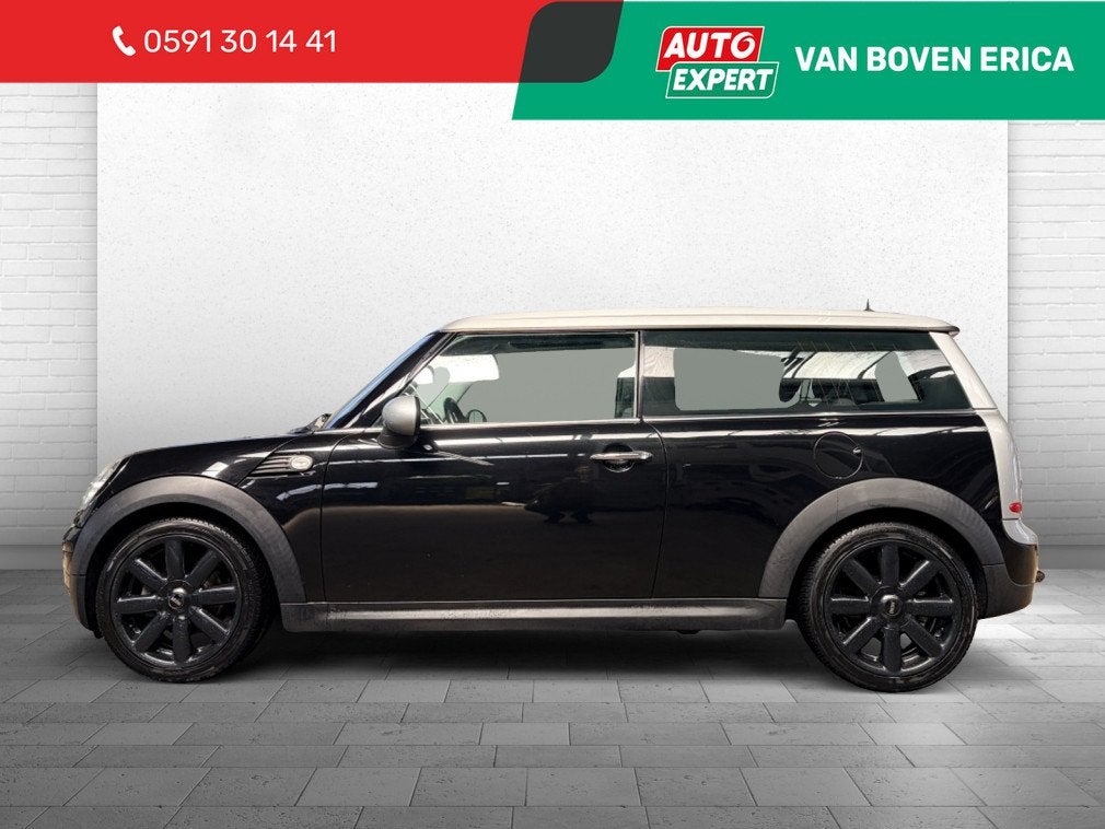 MINI Clubman 1.6 Cooper Chili Clima Cruise Leder Panodak, Auto's, Gebruikt, 4 cilinders, 4 stoelen, Leder en Stof