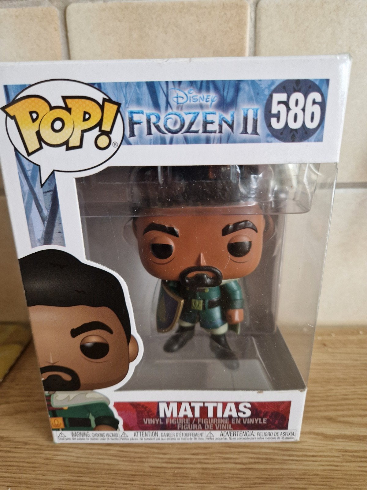 funko pop matthias nr 586 frozen II, Ophalen of Verzenden, Zo goed als nieuw