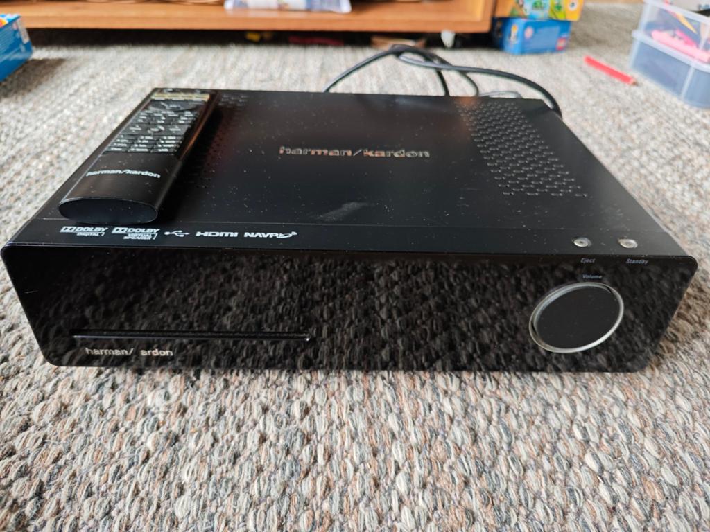 Harman Kardon HS2XO home cinema versterker+afstandsbediening, Audio, Tv en Foto, Ophalen of Verzenden, 120 watt of meer, Overige merken