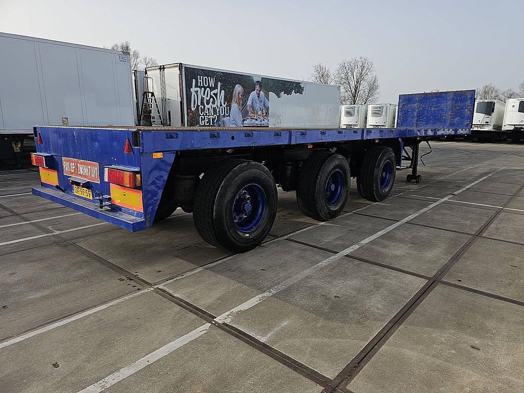 FLOOR FLO-17-30H 47t 2x steeraxle, Auto's, Vrachtwagens, Overige kleuren, Origineel Nederlands, Bedrijf, Aanhangers en Opleggers
