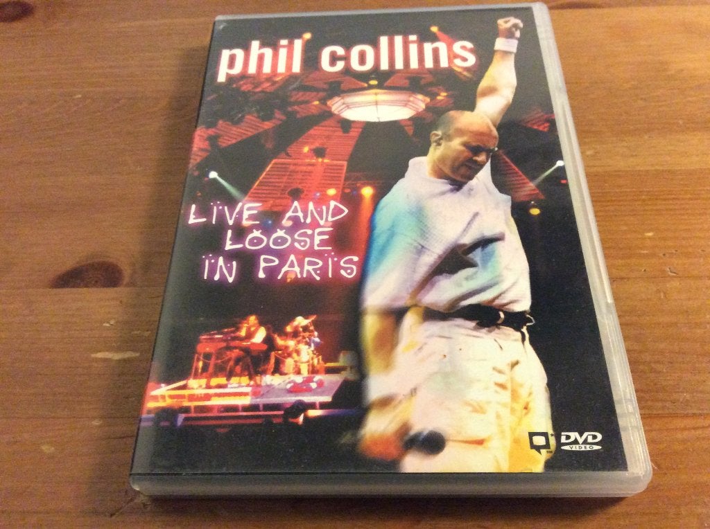 Phil Collins. Live and Loose in Paris dvd, Alle leeftijden, Ophalen of Verzenden, Gebruikt, Concert