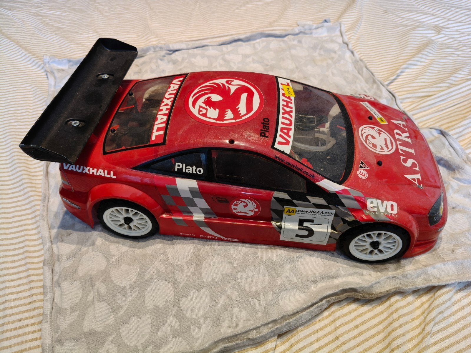 Kyosho pure ten alpha GP, Ophalen of Verzenden, Schaal 1:10, Nitro, Auto onroad