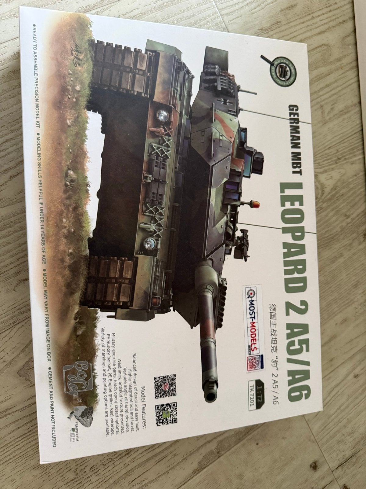 Modelbouw advertentie 2, Tank, 1:32 tot 1:50, Nieuw, Ophalen