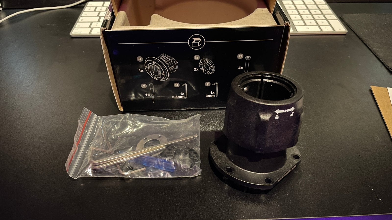 Fanatec Quick Release Stuurwiel adapter QR1/QR1 lite, Ophalen, Zo goed als nieuw