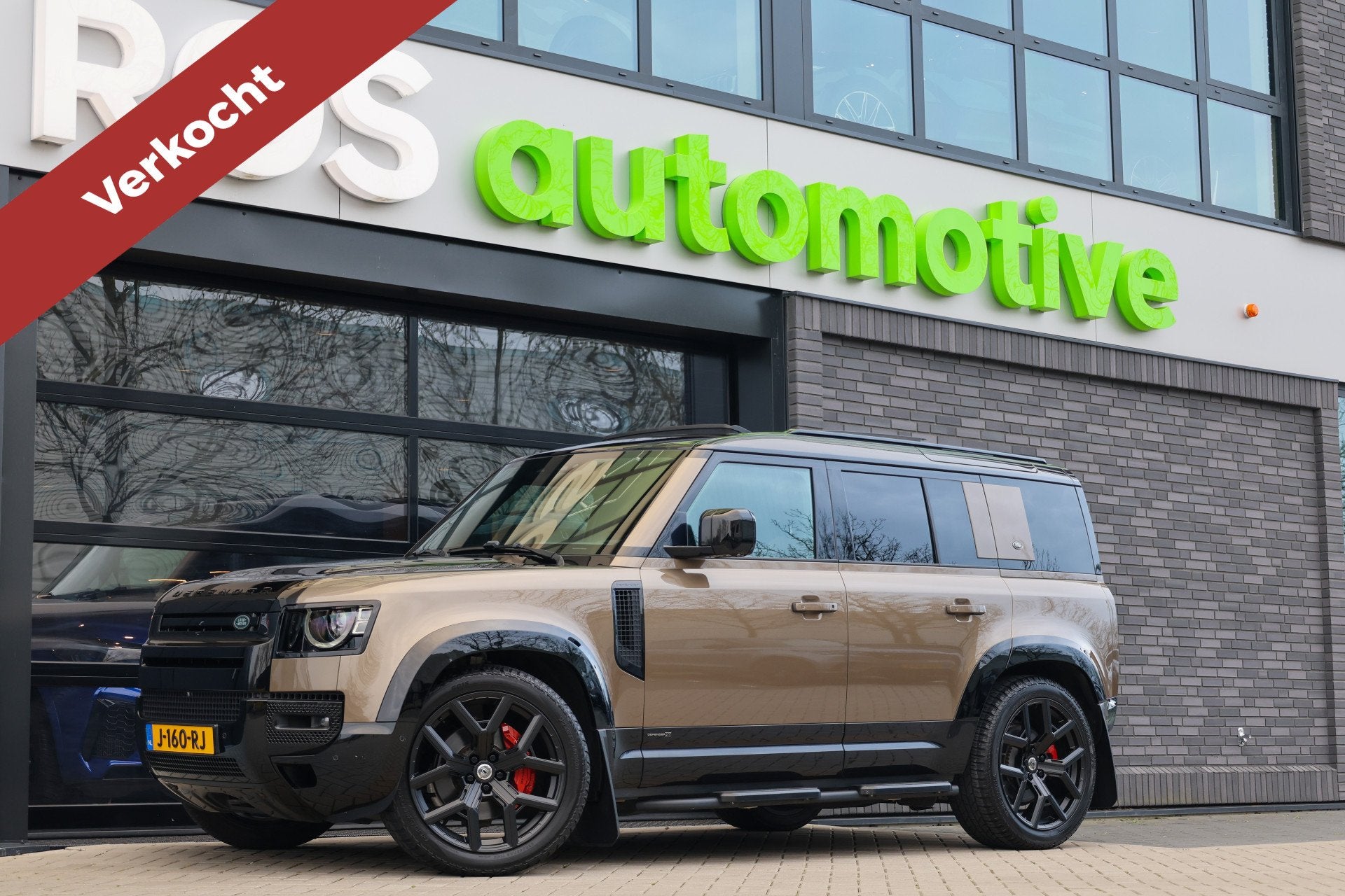 Land Rover Defender 110 3.0 P400 110 X | NAP | FULL OPTION!, Auto's, Automaat, Gebruikt, Bruin, 2996 cc