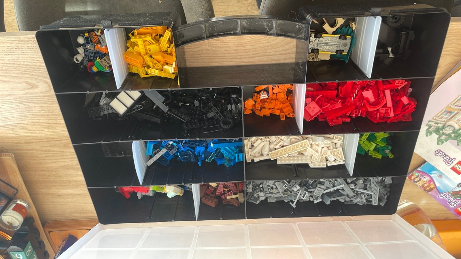 40kg lego assorti met trein, technisch lego, family lego etc, Ophalen, Gebruikt, Meerdere sets, Lego