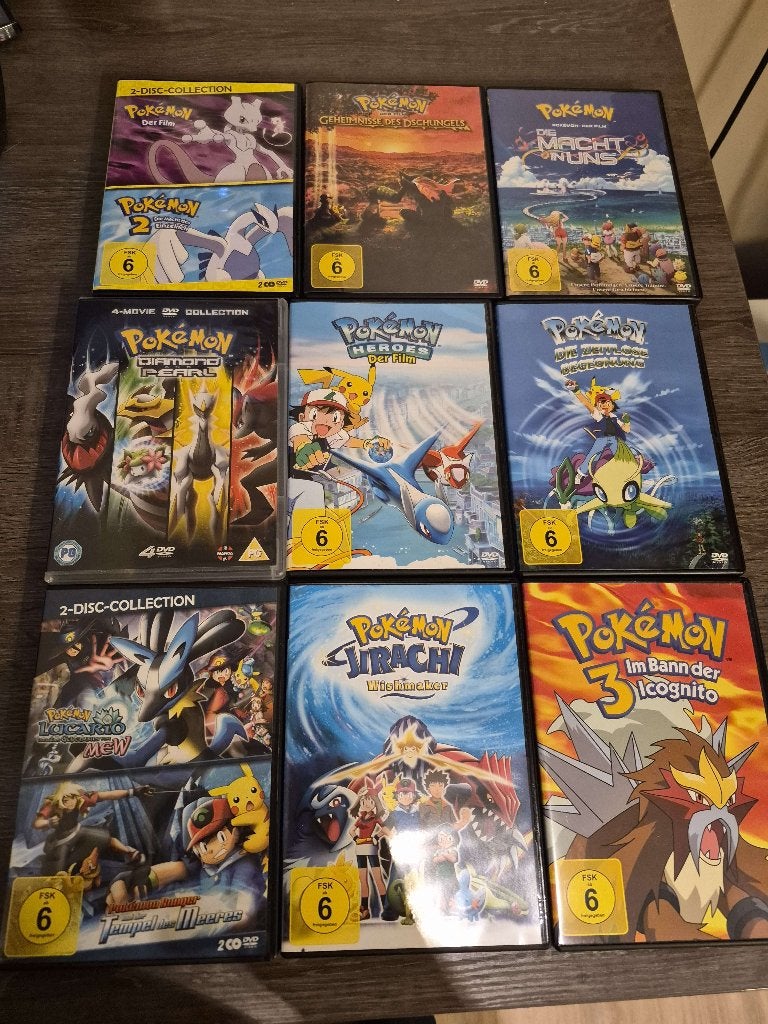 Diverse Pokemon Films, Import, Verzenden, Alle leeftijden, Overige genres