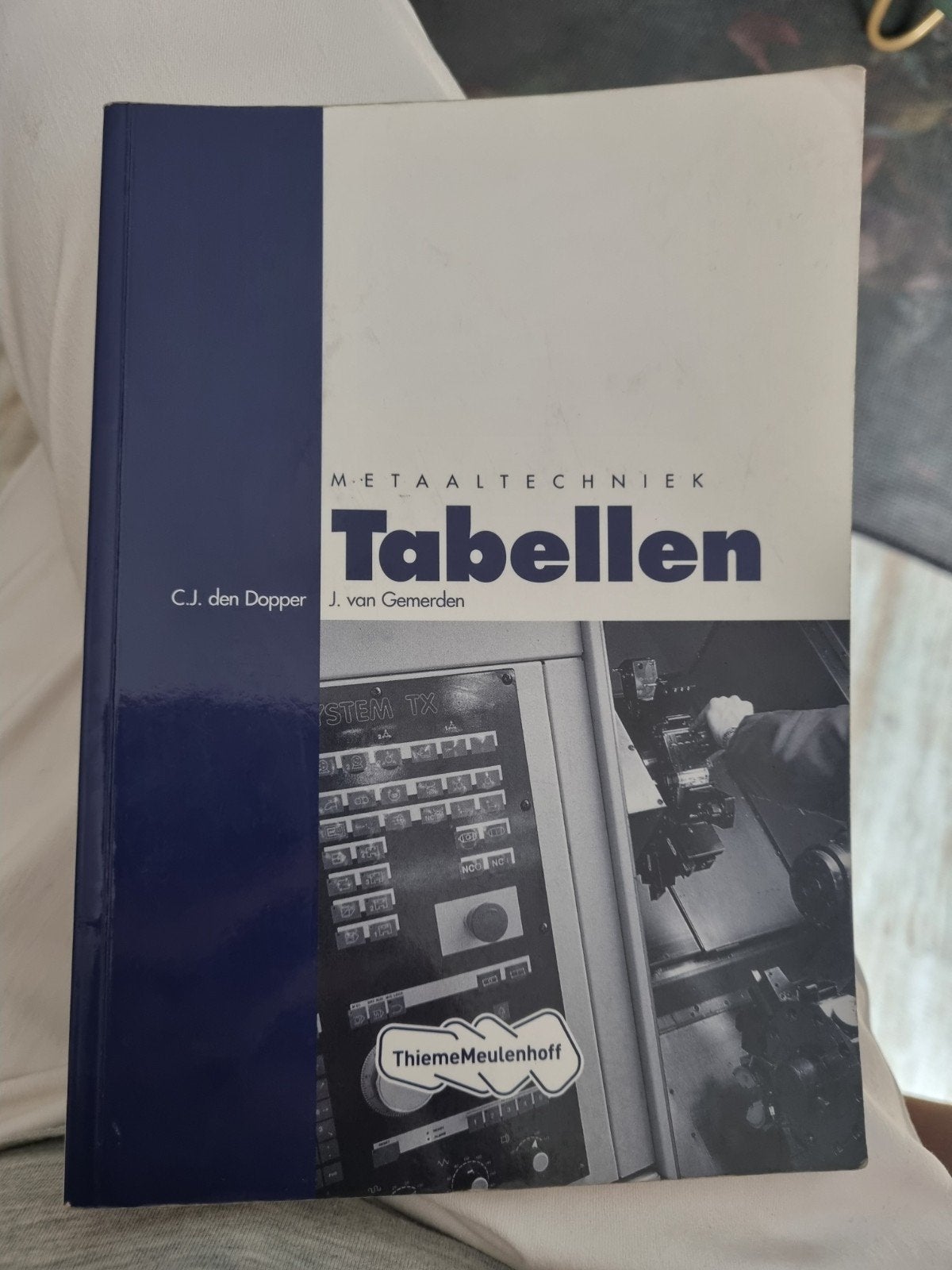 Metaaltechniek Tabellen - C.J. den Dopper & J. van Gemerden, Ophalen of Verzenden, Zo goed als nieuw, Metaaltechniek, C.J. den Dopper, J. van Gemerden