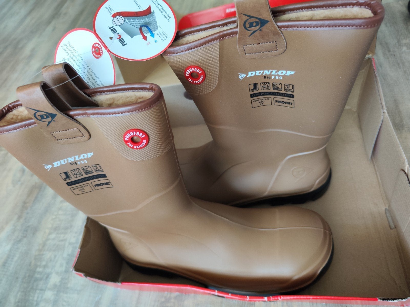 Dunlop veiligheids laarzen RigPro maat 47, Ophalen, Nieuw