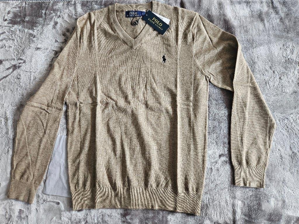 Ralph Lauren trui maat L beige, Ophalen of Verzenden, Nieuw, Maat 52/54 (L), Beige