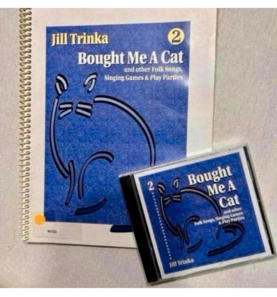 Jill Trinka - Bought me a cat - VOLUME 2 - Boek + CD nieuw, Cd's en Dvd's, Cd's | Kinderen en Jeugd, Nieuw in verpakking, Verhaal of Sprookje