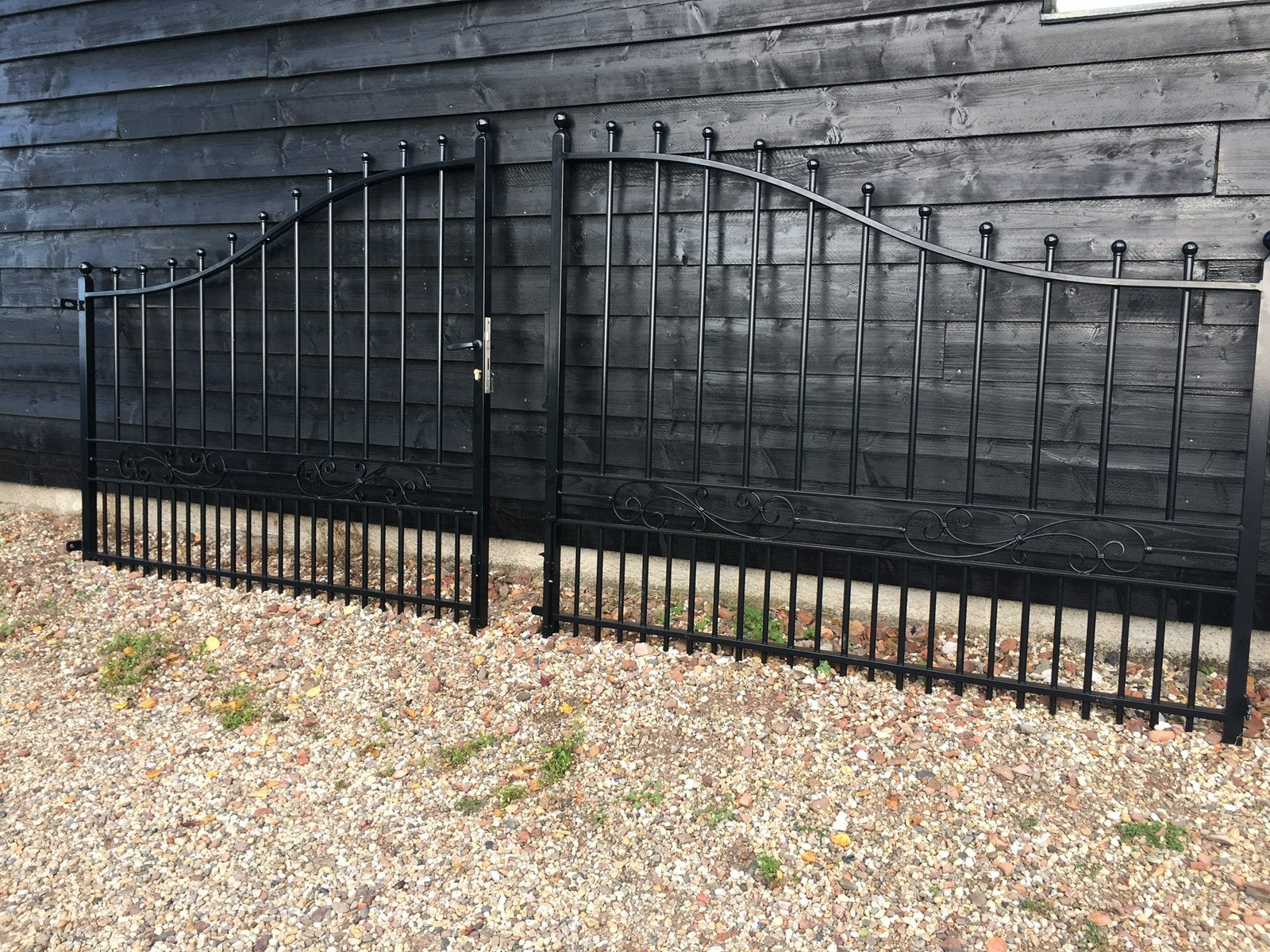 ZOMERAANBIEDING INRIJPOORT TUINPOORT SIERPOORT, Ophalen, 100 tot 150 cm, Nieuw, IJzer