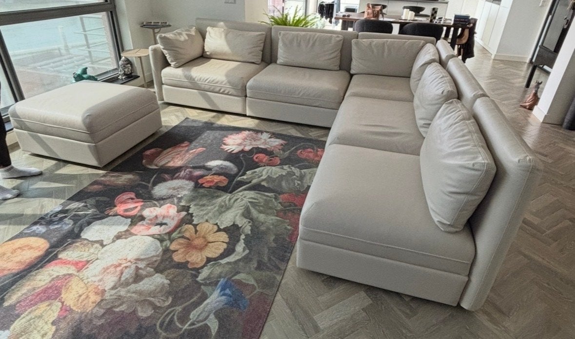 Vallentuna modulair bank, Ophalen, 100 tot 125 cm, Hoekbank, 300 cm of meer