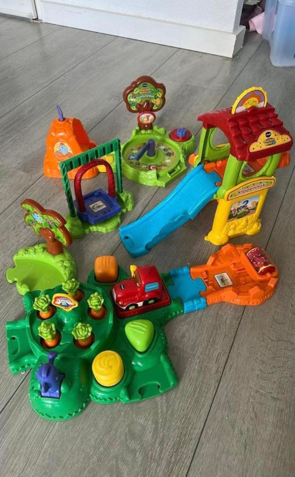 Toet toet race baan, Kinderen en Baby's, Speelgoed | Vtech, Ophalen, Zo goed als nieuw, 2 tot 4 jaar