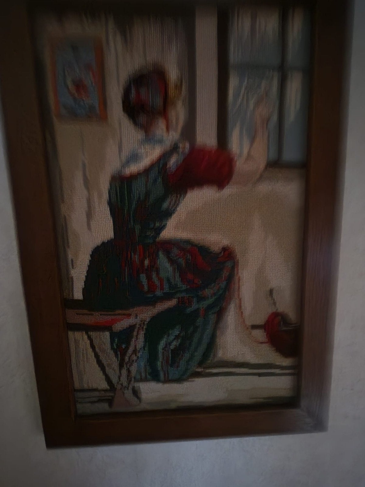geborduurde schilderijen, Huis en Inrichting, Woonaccessoires | Schilderijen, Tekeningen en Foto's, Ophalen, Minder dan 50 cm