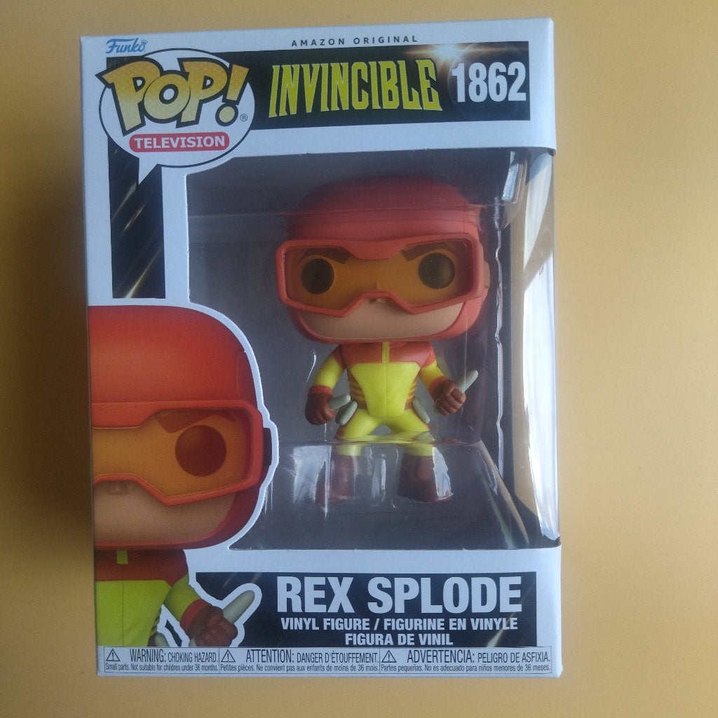 Funko Pop! Invincible – Rex Splode #1862 (Nieuw), Ophalen of Verzenden, Nieuw