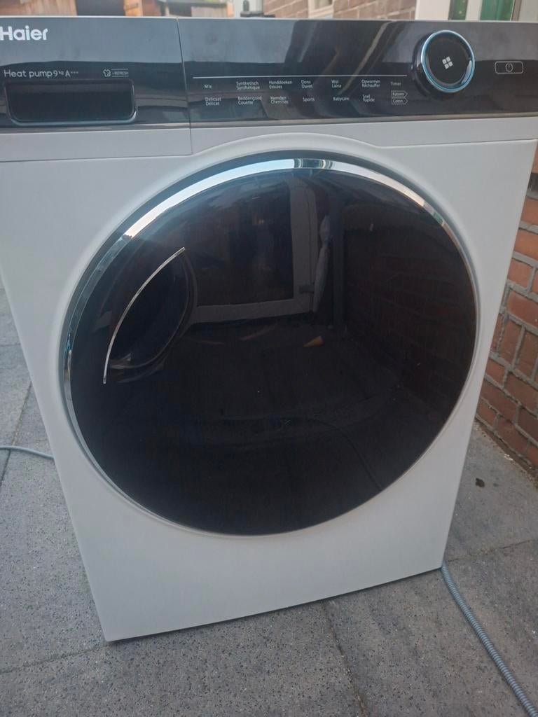 Haier warmtepompdroger 9kg AAA+ (defect F4), Ophalen