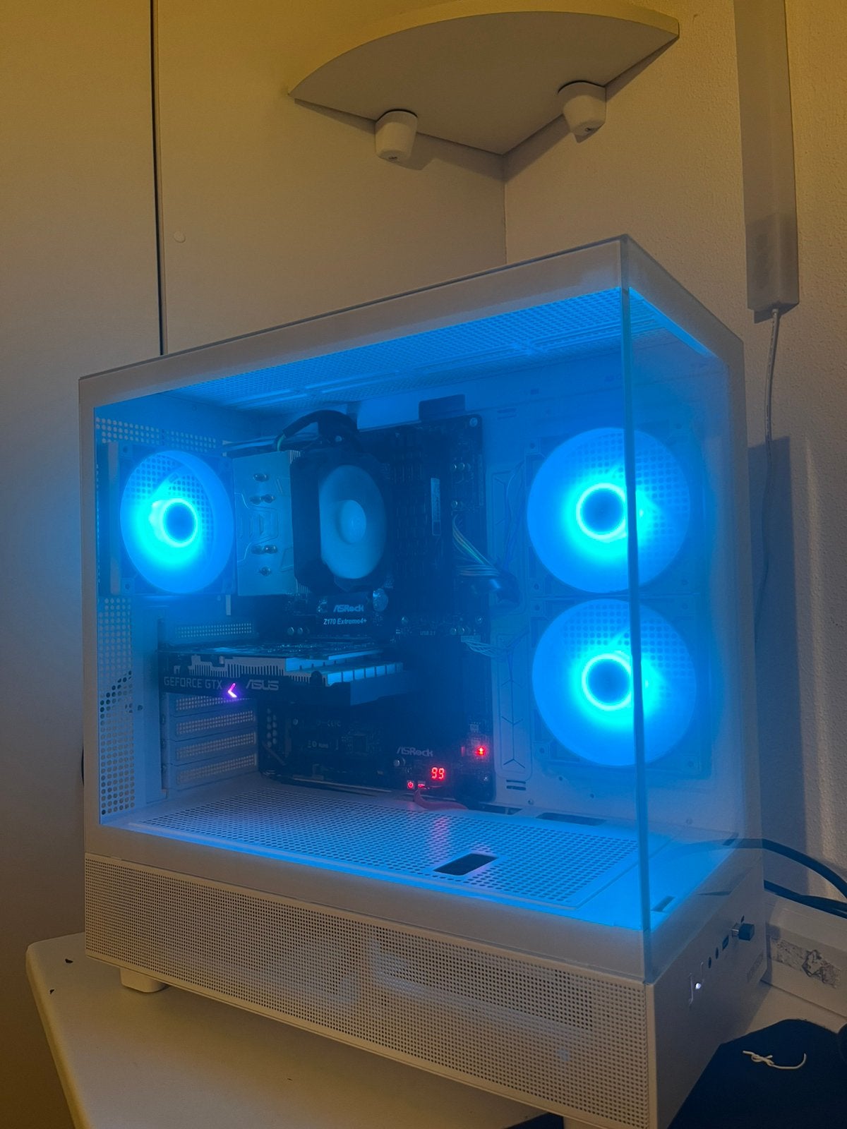 Wit gaming pc | I5 | 16 Gb ddr4 | gtx 1650 | 1 tb, Ophalen of Verzenden, Zo goed als nieuw, Gaming, SSD