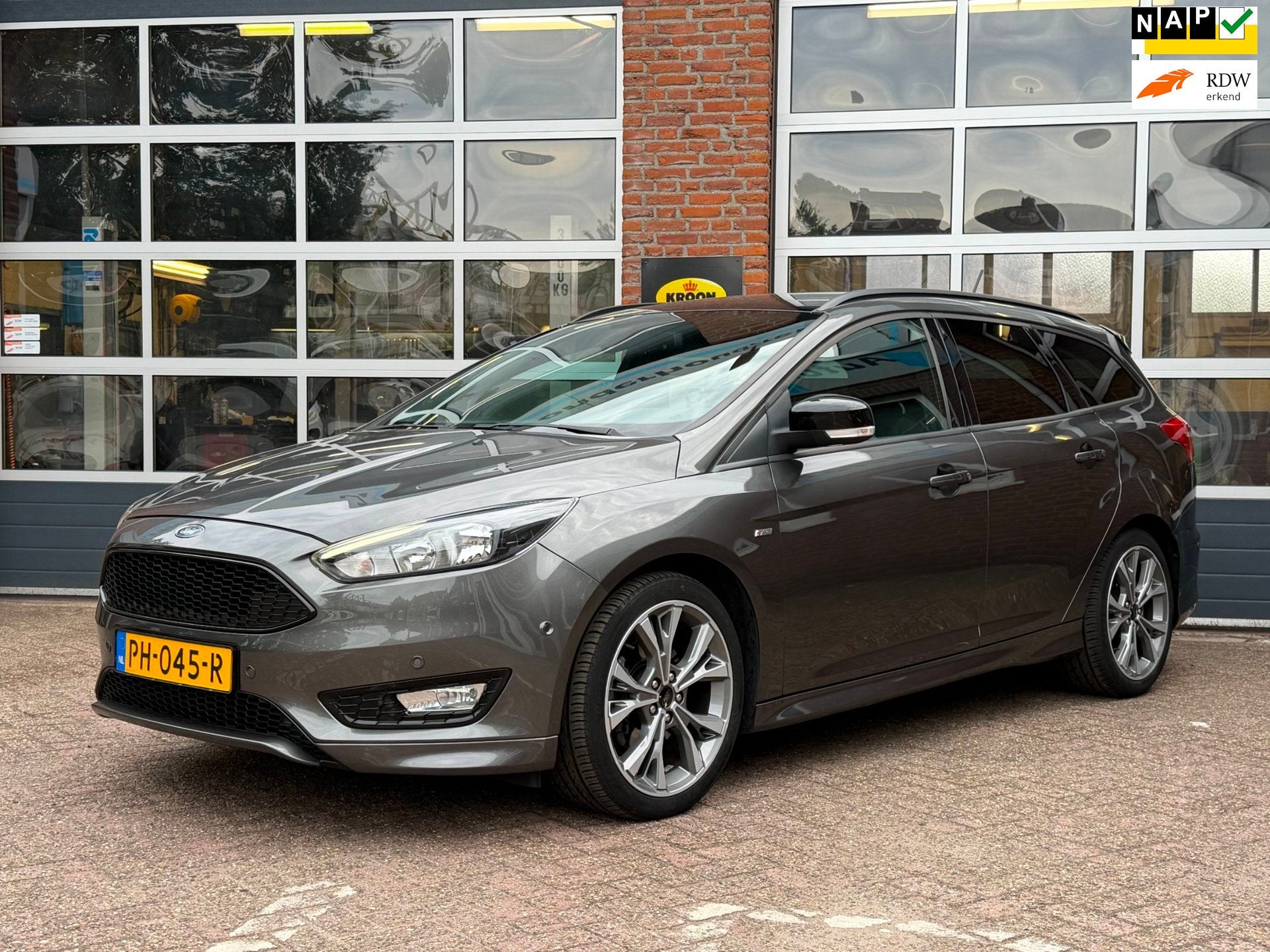 Ford Focus Wagon 1.5 ST-Line 182Pk, Sportleder, navi, Cruise, Auto's, 4 cilinders, Origineel Nederlands, Handgeschakeld, 182 pk
