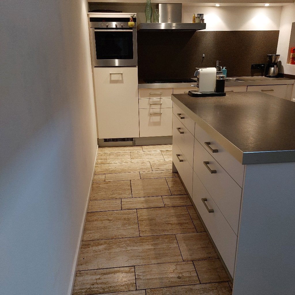 Complete keuken magnolia wit met eiland!, Ophalen, Gebruikt, Wit, Overige typen