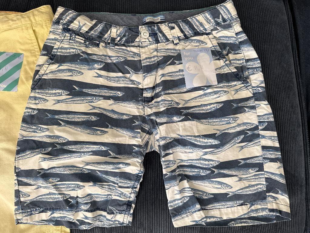 Scotch & Soda korte broek maat 14-16 jr, Broek, Ophalen of Verzenden, Zo goed als nieuw, Scotch & Soda