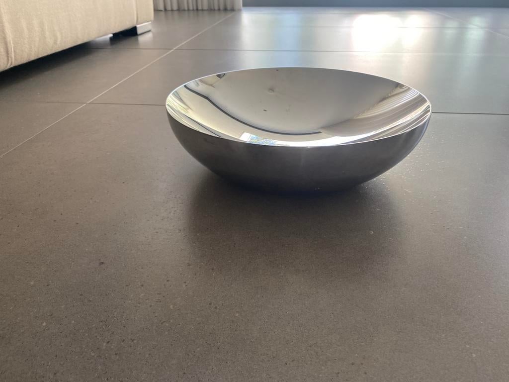 Alessi dubbelwandige fruitschaal (RVS, Ophalen of Verzenden, Gebruikt, Rond, Overige materialen