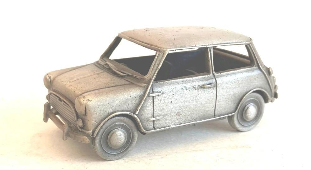 Mini Cooper *Sixties Classics* PEWTER 1:43., Ophalen of Verzenden, Zo goed als nieuw, Auto, Overige merken