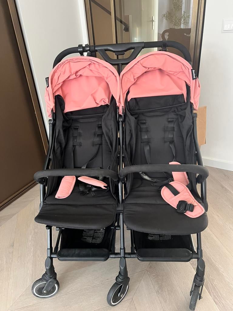 Duo buggy, Kinderen en Baby's, Tweelingen en Meerlingen, Ophalen of Verzenden, Zo goed als nieuw, Kinderwagen of Buggy