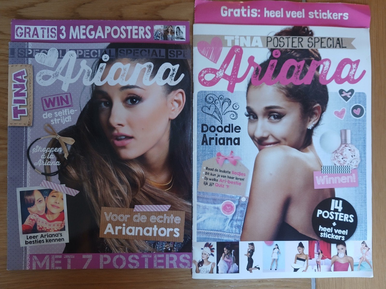 Ariana Grande Tina poster specials, Ophalen, Zo goed als nieuw, Damesbladen