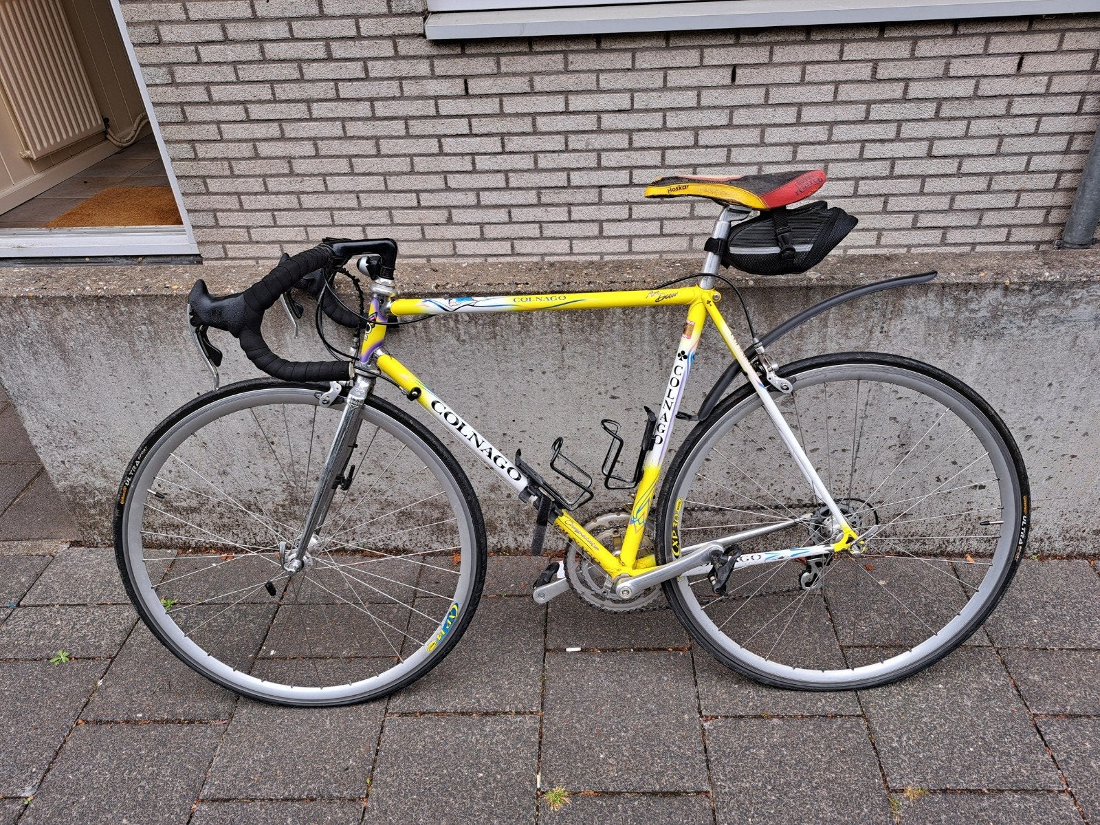 Colnago stalen racefiets - Columbus BRAIN Custom - Jaren 90, Gebruikt, Ophalen, Overige merken, 10 tot 15 versnellingen