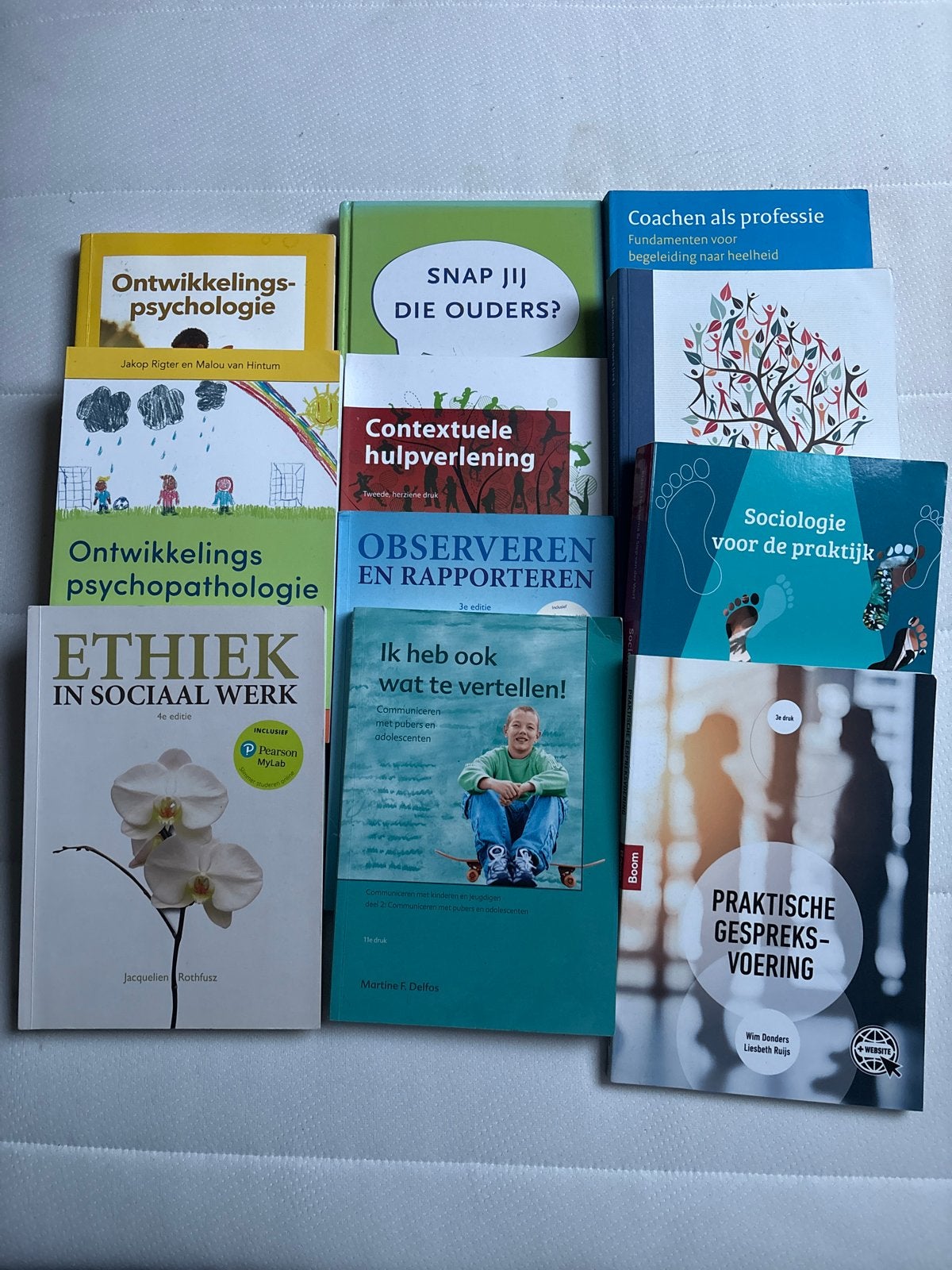 14 studieboeken HBO Social Work/Pedagogiek, Ophalen of Verzenden, Gamma, Zo goed als nieuw, HBO