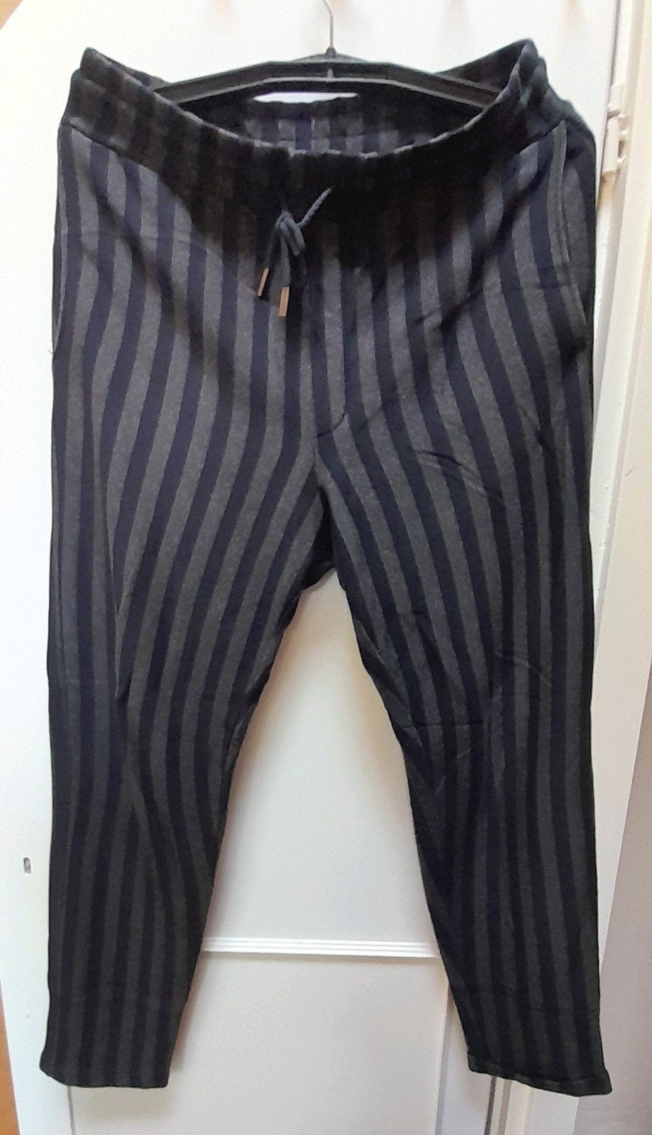 Zara gestreepte broek - Maat L, Ophalen of Verzenden, Gedragen