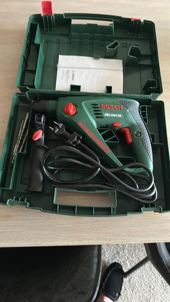 Bosch boorhamer, Doe-het-zelf en Verbouw, Gereedschap | Boormachines, Ophalen, Zo goed als nieuw, Boor- en/of Breekhamer