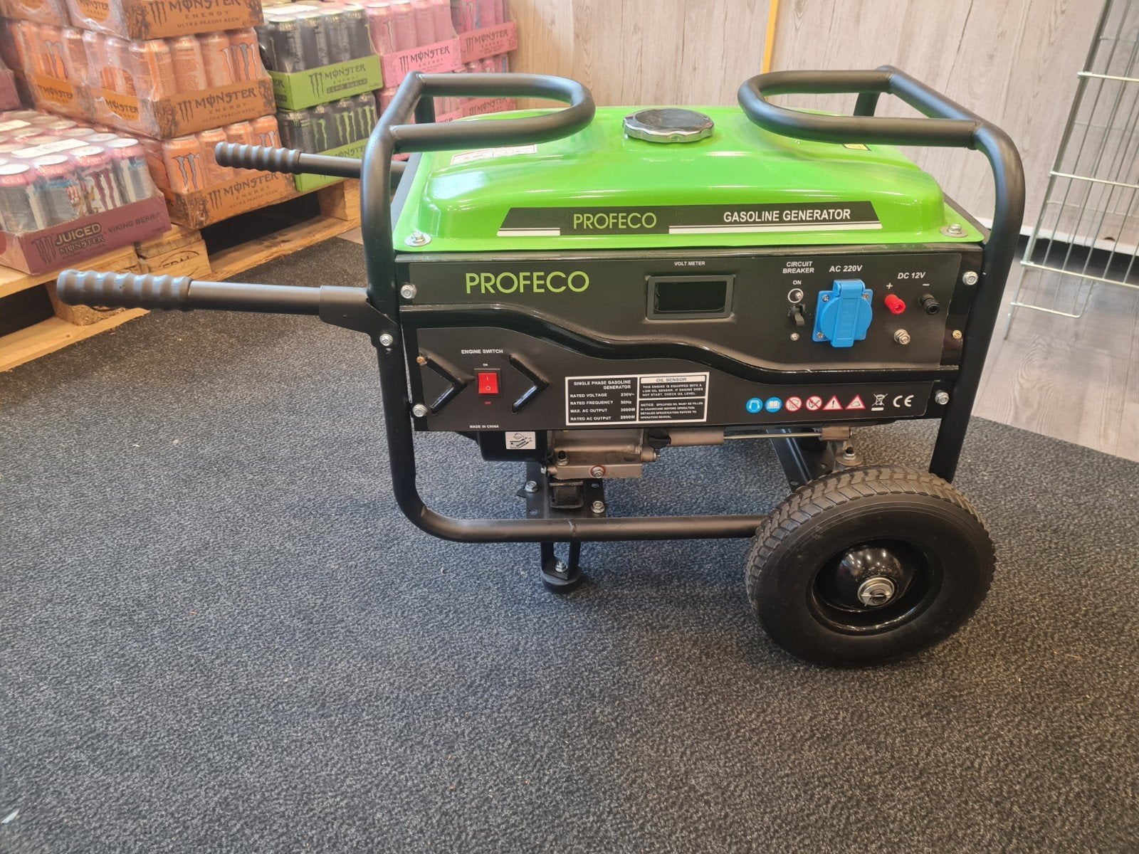 PROFECO Benzine Generator 7.0HP - Nieuwstaat aanbieding nu, Ophalen of Verzenden, Salehunter, Sniederslaan 4, Bladel